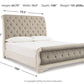 Realyn - Upholstered Sleigh Bed