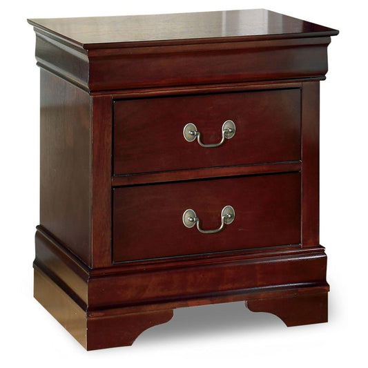 Alisdair - Reddish Brown - Two Drawer Night Stand