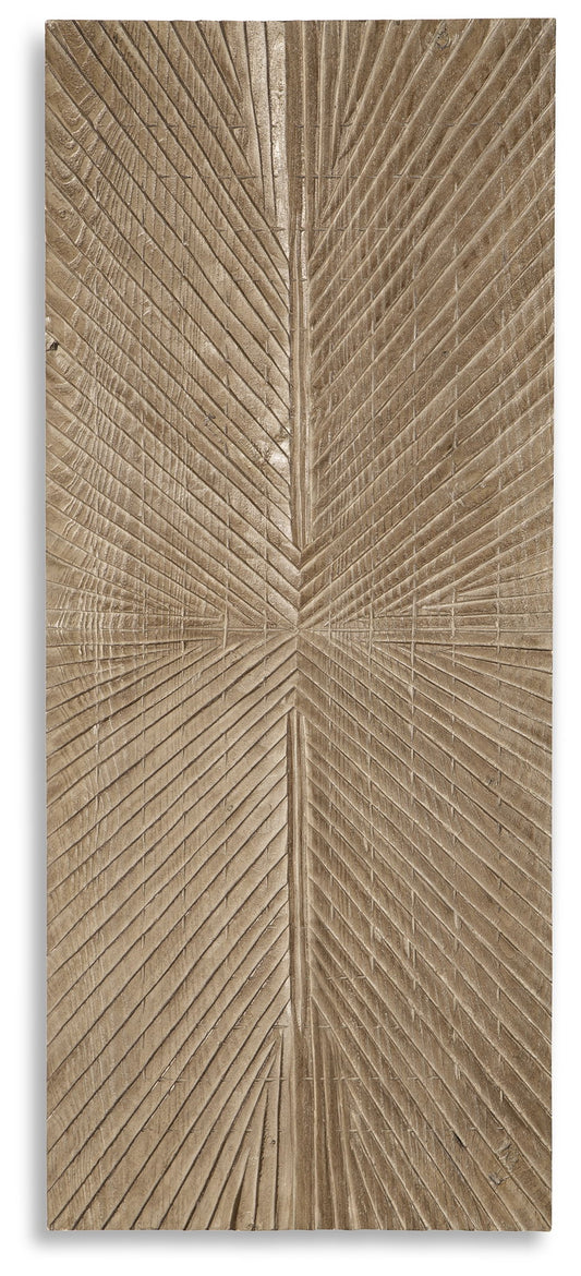 Lenora - Wall Decor - Distressed Brown - Fraser Furniture & Mattresses