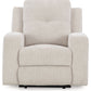 Danum - Stone - Zero Wall Recliner - Fabric