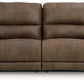 Beckley Place - 2 Seat Power Reclining Sofa With Adjustable Headrest - Earth
