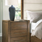 Marxmore - Three Drawer Night Stand - Brown - Fraser Furniture & Mattresses