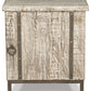 Laddford - Accent Cabinet - Shelf - Whitewash
