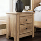 Makidern - Two Drawer Night Stand