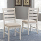 Skempton - Dining UPH Side Chair (Set of 2) - White - Fraser Furniture & Mattresses