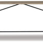 Lesterton - Light Brown / Black - Long Counter Table