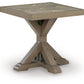 Laguna Heights - Square End Table - Beige