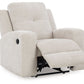 Danum - Stone - Zero Wall Recliner - Fabric