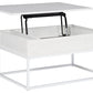 Deznee - White - Lift Top Cocktail Table