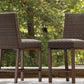Paradise Trail - Barstool (Set of 2) - Medium Brown