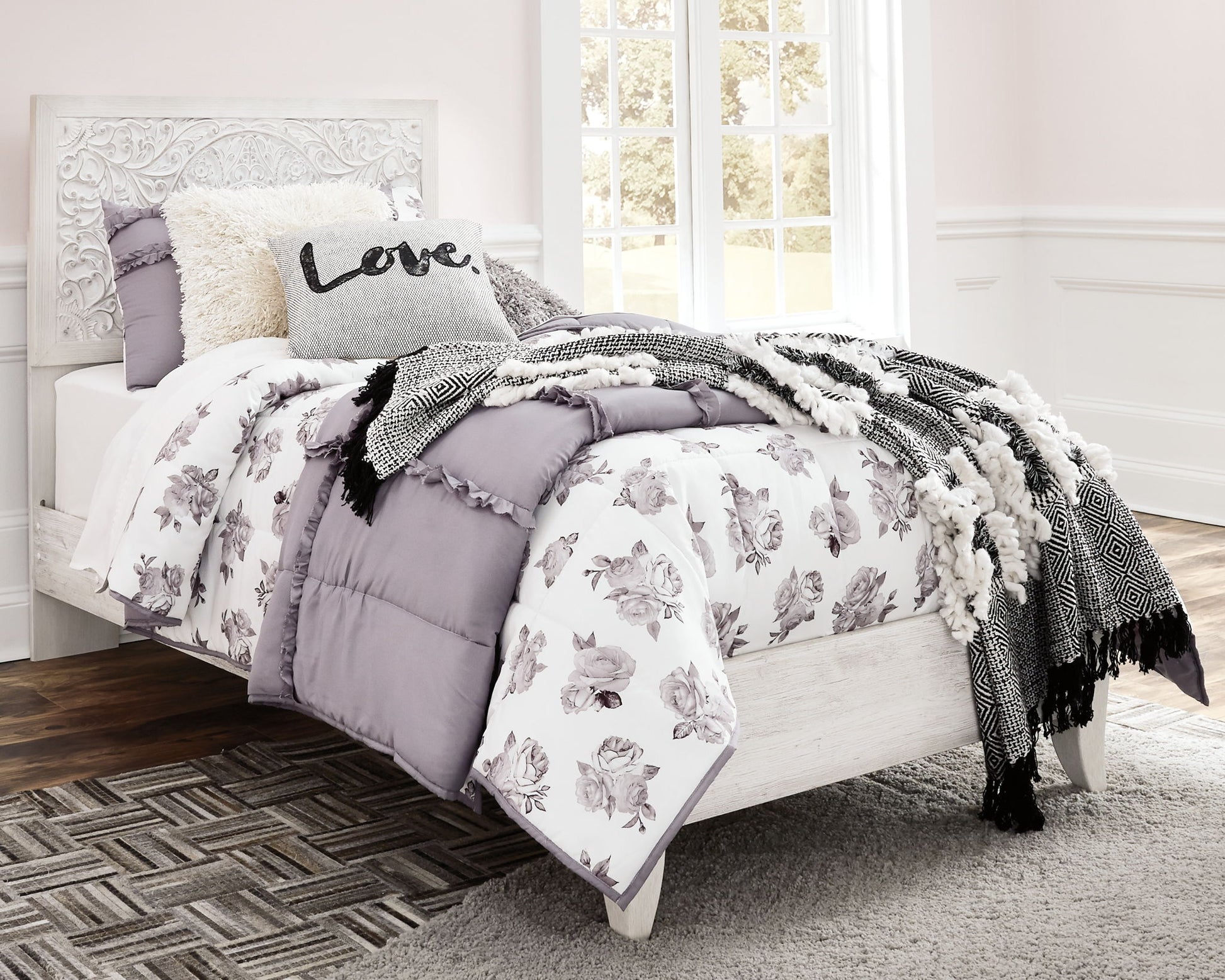 Paxberry - Panel Bed - Fraser Furniture & Mattresses