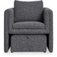 Vreni - Charcoal / Black - Accent Chair