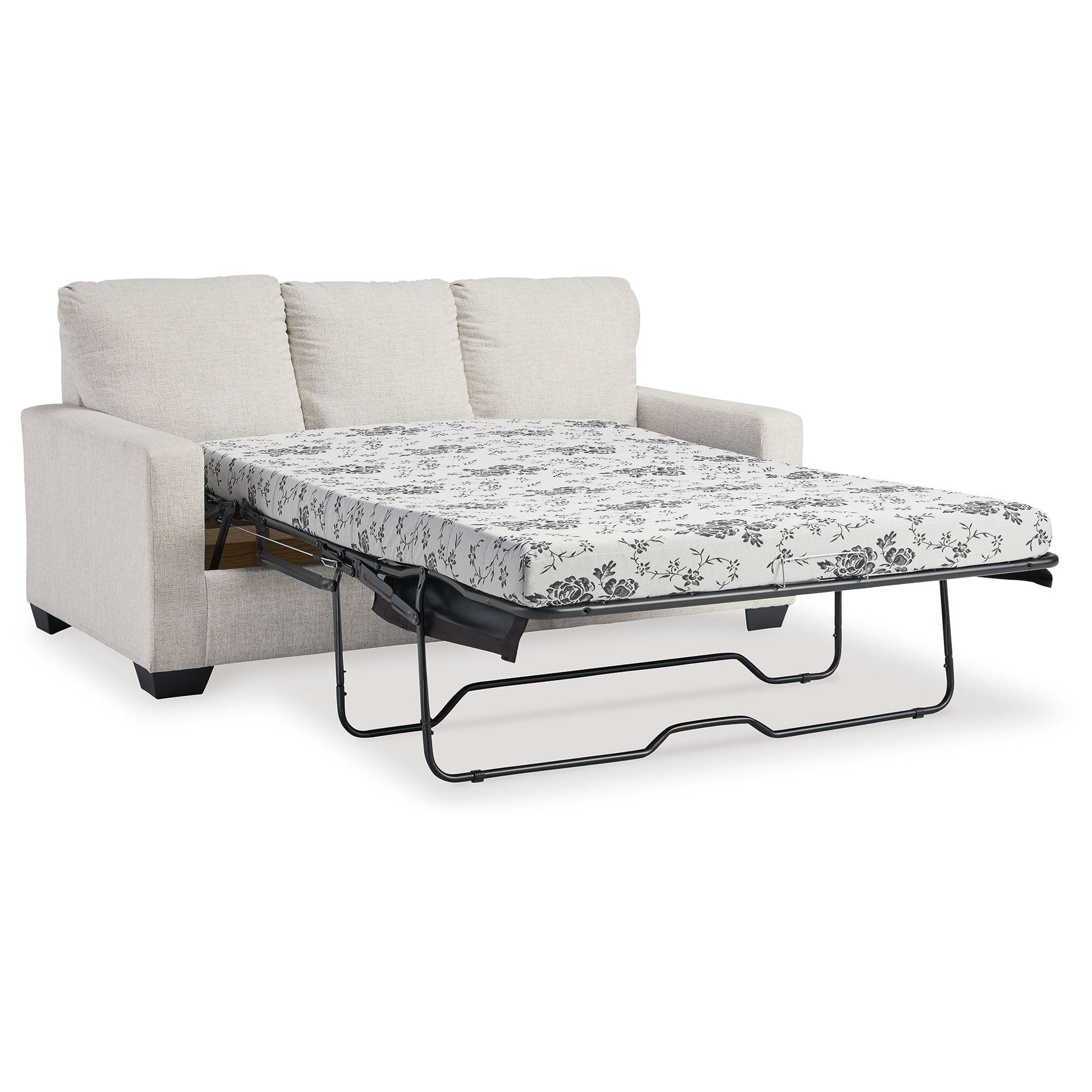 Rannis - Snow - Full Sofa Sleeper - Fabric