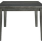 Hallanden - Gray - Rectangular Dining Room Butterfly Extension Table