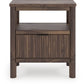 Pamytta - Brown - One Drawer Night Stand