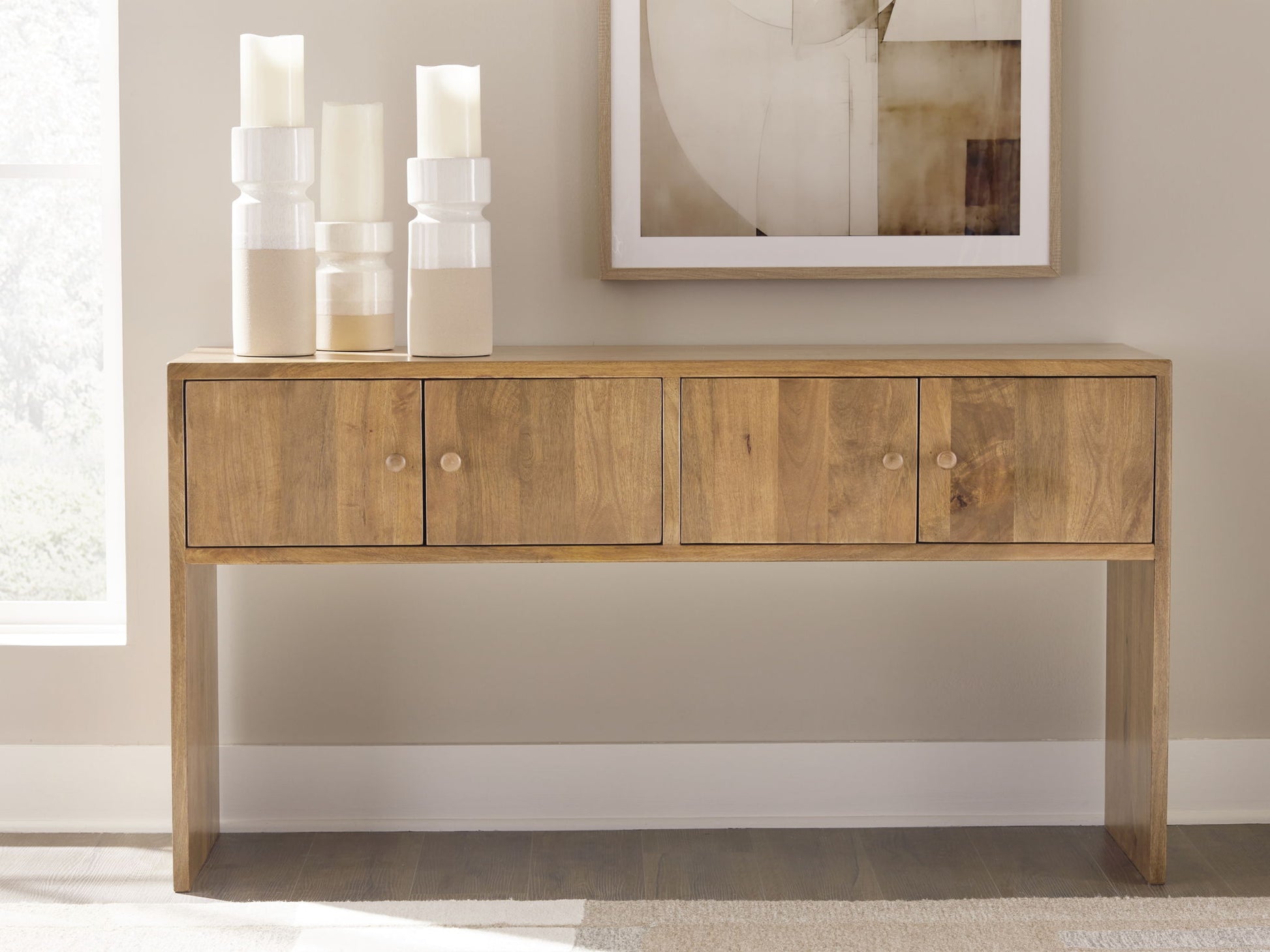 Ella Grove - Console - Rich Brown - Fraser Furniture & Mattresses