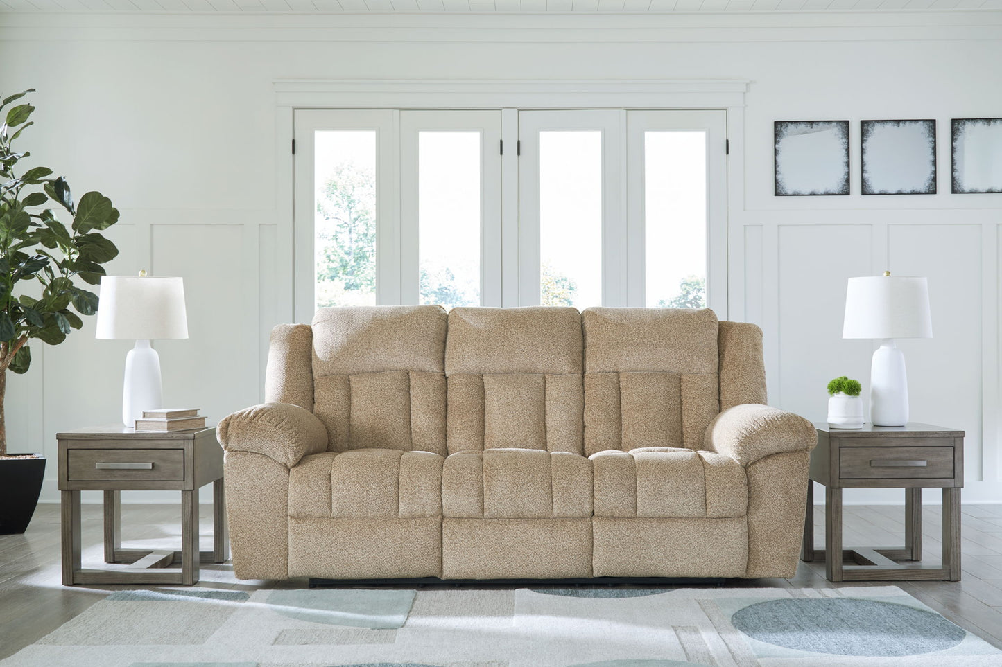Tip-Off - Power Reclining Sofa With Adj Headrest