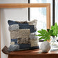 Gibbend - Pillow (Set of 4) - Blue / Gray / White