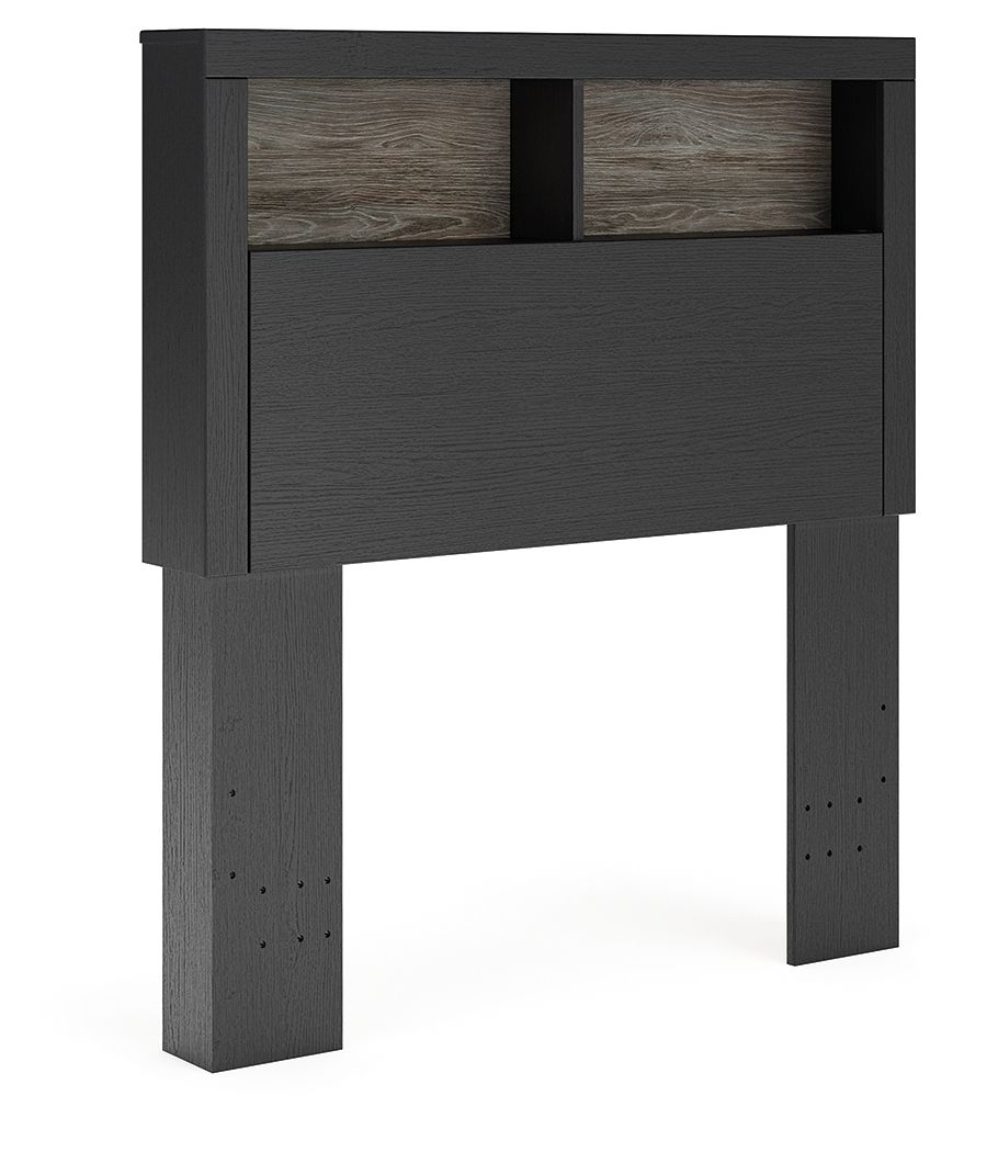 Broachmyn - Bookcase Headboard - Fraser Furniture & Mattresses
