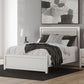 Zuraleus - Queen Upholstered Panel Bed - White
