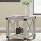 Carynhurst - Whitewash - Rectangular End Table