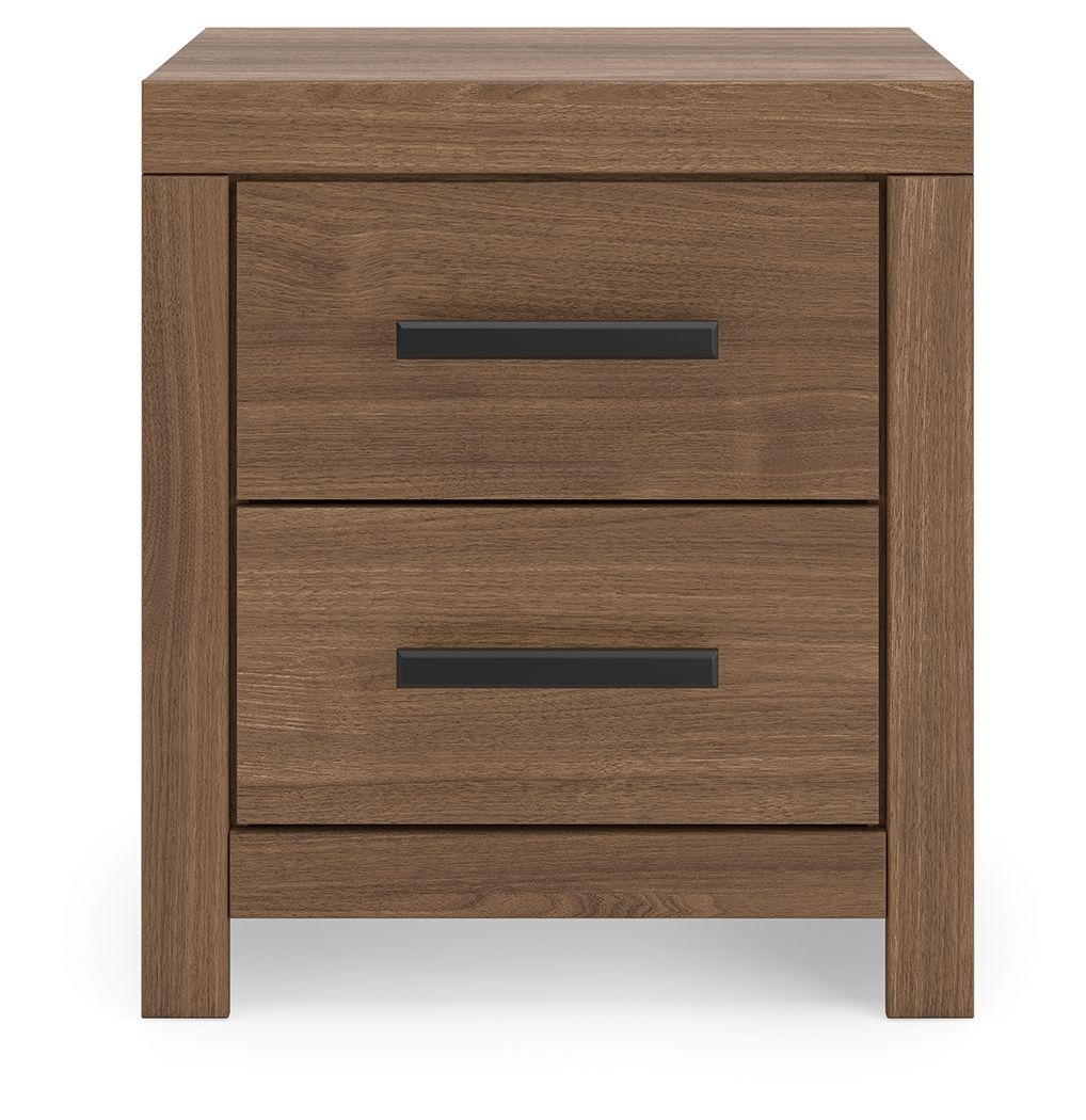 Broachmyn - Two Drawer Night Stand - Fraser Furniture & Mattresses