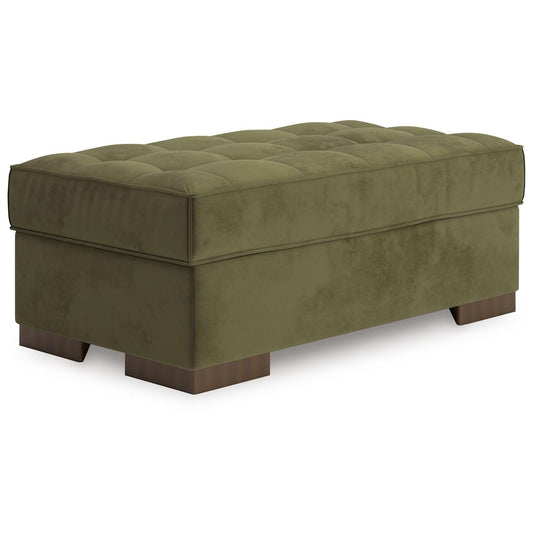 Caspian-Town - Olive - Oversized Accent Ottoman
