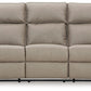 Lavenhorne - Rec Sofa W/Drop Down Table - Pebble