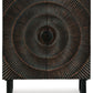 Fosterman - Distressed Black - Accent Cabinet