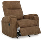 Edenwold - Brindle - Rocker Recliner - Faux Leather