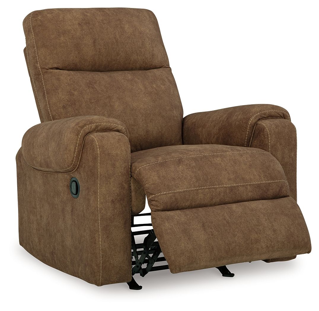 Edenwold - Brindle - Rocker Recliner - Faux Leather