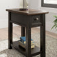 Tyler - Black / Gray - Chair Side End Table