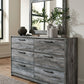 Baystorm - Six Smooth Drawer Dresser