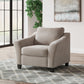 Willarae - Taupe - 2 Pc. - Chair And A Half, Ottoman