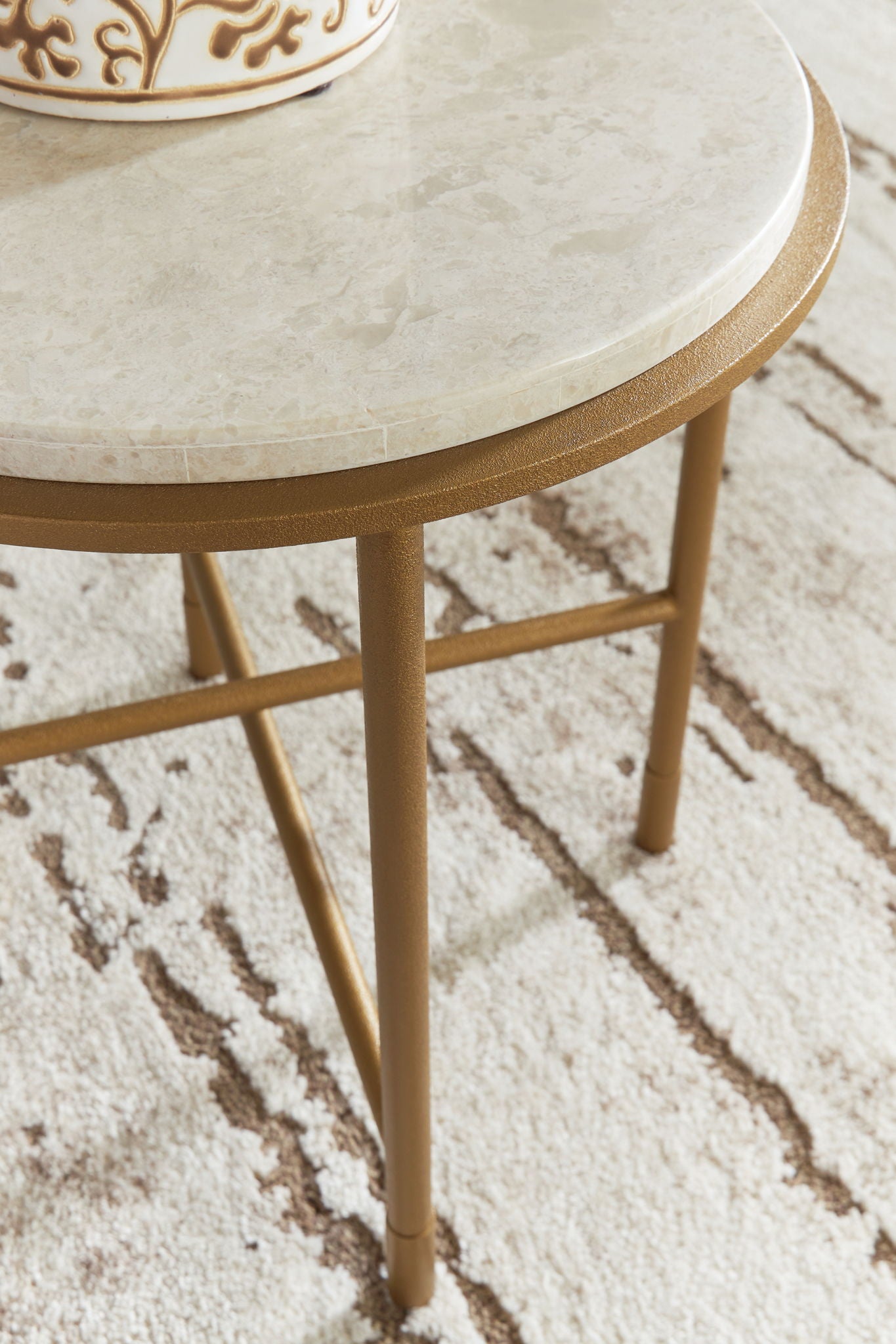 Alben - Round Table - Fraser Furniture & Mattresses