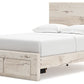 Lawroy - Panel Bed With Storage