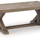 Laguna Heights - Rectangular Cocktail Table - Beige