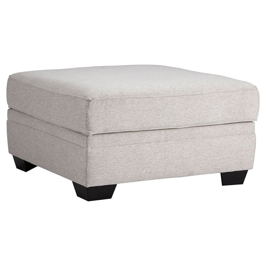 Dellara - Chalk - Ottoman With Storage