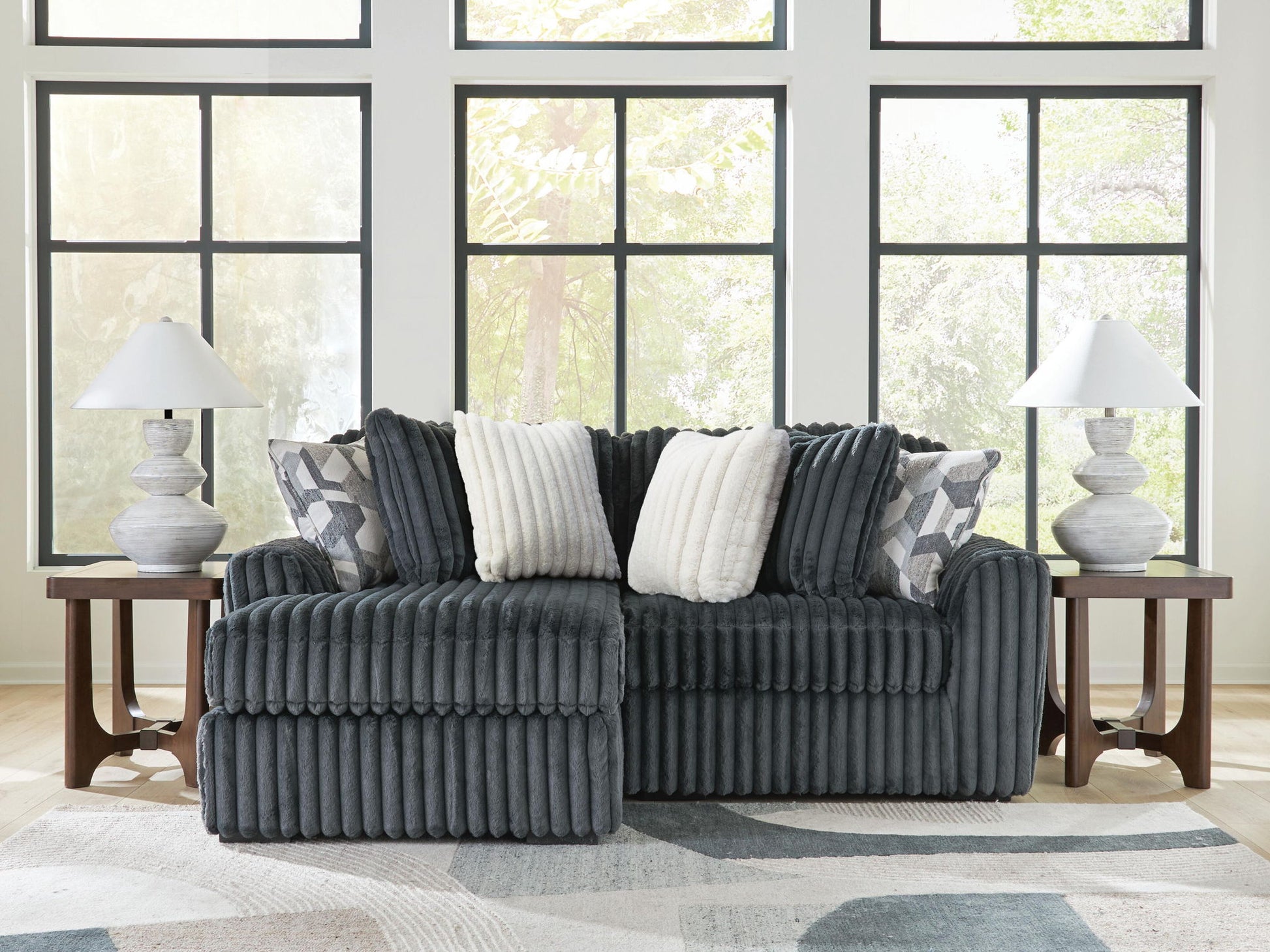 Midnight-Madness - Sectional - Fraser Furniture & Mattresses