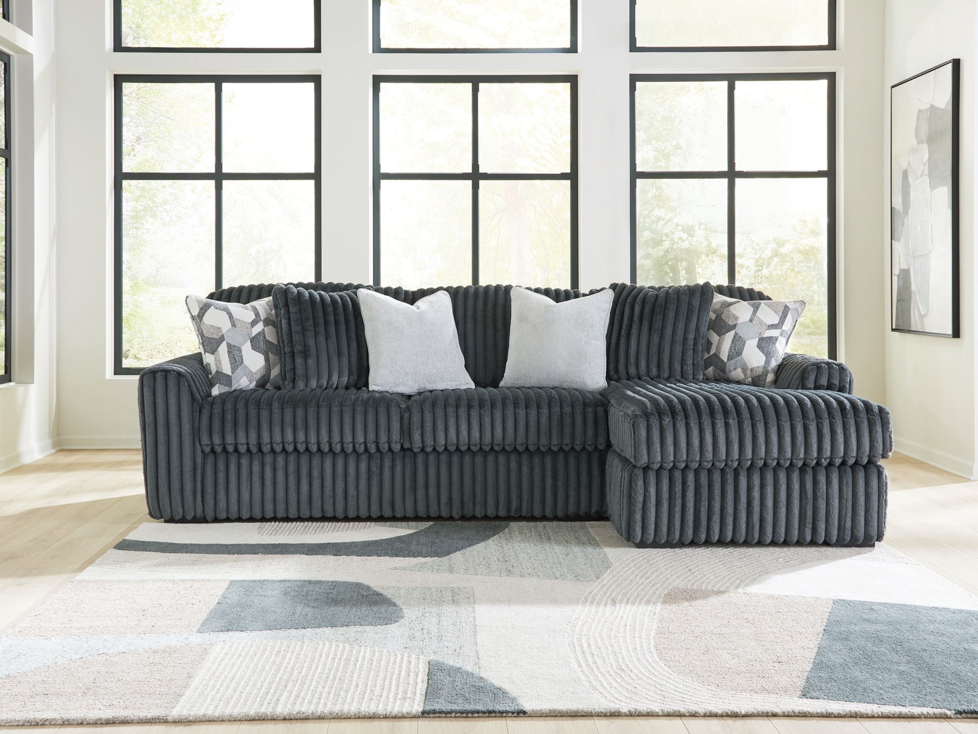 Midnight-Madness - Sectional - Fraser Furniture & Mattresses