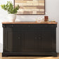 Wildenauer - Brown / Black - Dining Room Buffet