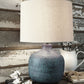 Malthace - Metal Table Lamp  - Patina - Fraser Furniture & Mattresses