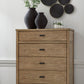 Tomtyn - Light Brown - Five Drawer Chest