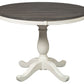 Nelling - White / Brown / Beige- Dining Room Table