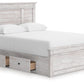 Makidern - Panel Storage Bed