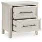 Darbonton - Two Drawer Night Stand - Dove White