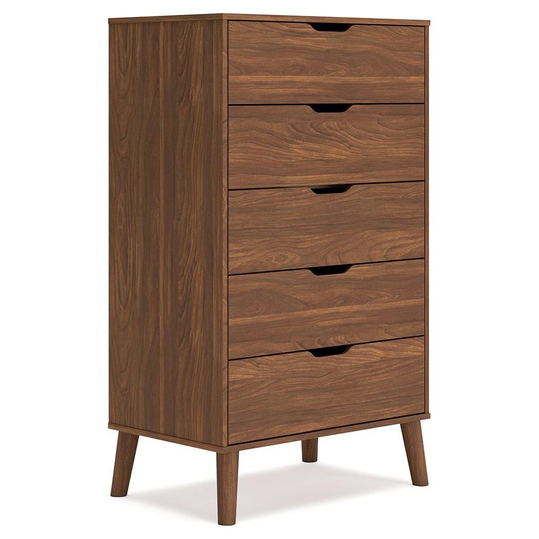 Fordmont - Auburn - Five Drawer Chest