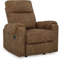 Edenwold - Brindle - Rocker Recliner - Faux Leather