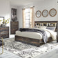 Drystan - Panel Bookcase Bed
