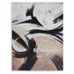 Braidage - Brown / Black / White - Wall Art